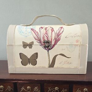 Chad Barrett Vintage Art In Motion Floral Chest